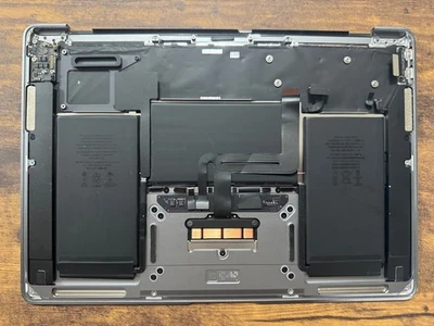 Teclado con reposamanos estuche superior Macbook Air 13" A2337 M1 2020 - gris espacial B 064 Foto 1 de 2