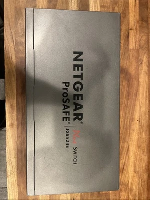 NETGEAR ProSAFE Plus Switch JGS524E Ethernet Network Switch - Image 1 of 4