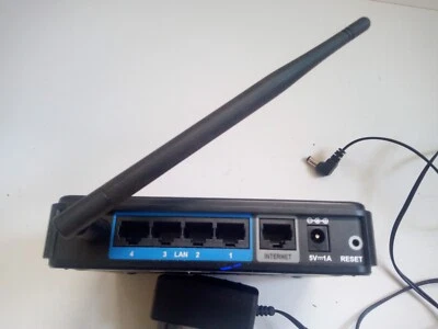 D-Link Wireless, Home Router, DIR-600, WLAN, DSL Internet Gebraucht Schwarz - Bild 1 von 4