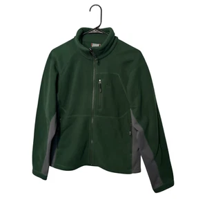 Nike ACG Jacket Youth Large Green Full Zip Fleece Pullover Sweater Therma Fit - Picture 1 of 10