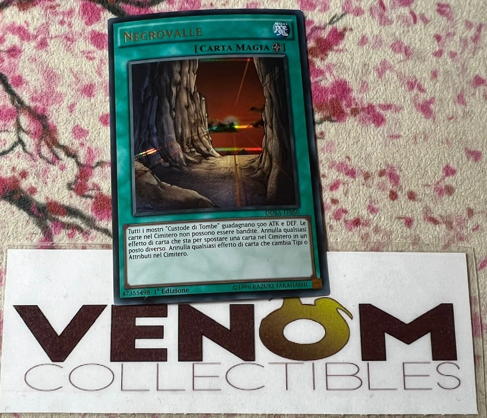 1x (M/NM) - *ITALIAN* Necrovalley - DUSA-EN050 - Ultra Rare - 1st Edition YuGiOh - Image 1 of 1