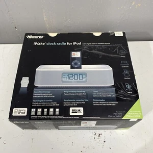 IPOD Dock Memorex Dual Alarm Clock FM AM Radio Model  Mi4004 - Picture 1 of 4