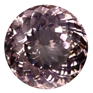 2.94 ct Extraordinary Round Cut (9 x 9 mm) Pink Morganite Gemstone - Picture 1 of 2