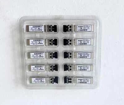 LOT OF 30 Avago AFBR-709SMZ 10Gb 850nm SR SFP Module - Image 1 of 3