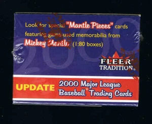 2000 Fleer Tradition Update Baseball Hobby Factory Set (150) Sealed - Picture 1 of 2