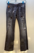 Parasuco Denim Legend Jeans Pants~ Distressed ~ Size 33 (GAR-BAR)