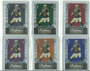 2016 Drew Brees (6x Elite Craftsmen SP SET) Blue #d /5, Orange /25, Purple Red + - Picture 1 of 2