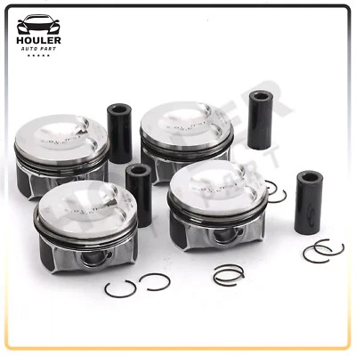 Pistones y anillos TFSI de gran tamaño para VW GTI Audi A4 A5 A6 Q5 2.0 TFSI Φ83mm +0.50 Φ23mm Foto 1 de 4