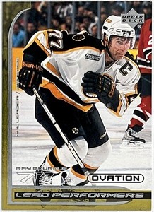 1999-00 Upper Deck Ovation - Lead Performers ! Ray Bourque