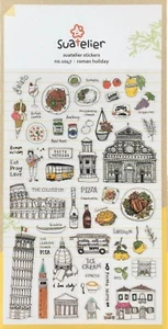 Suatelier Sonia Italy Rome stickers , travel, planner sticker, scrapbooking - Picture 1 of 1
