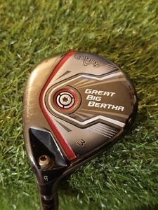 LH 2015 Callaway Big Bertha 15 degree 3 Wood Mitsubishi Kuro Kage Regular Flex - Picture 1 of 10