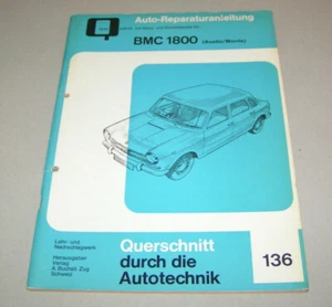 Original Coche Manual de Reparación Austin 1800 - Año Fabricación 1964 Hasta - Imagen 1 de 3