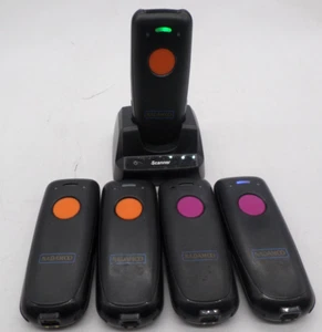 LOT OF 5 NADAMOO 1S Barcode Scanners w/ 1 Single Dock - Picture 1 of 9