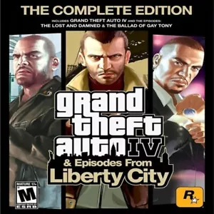 GTA 4 Grand Theft Auto IV Complete PC STEAM Digital Global (No Key) (Read Desc) - Bild 1 von 3