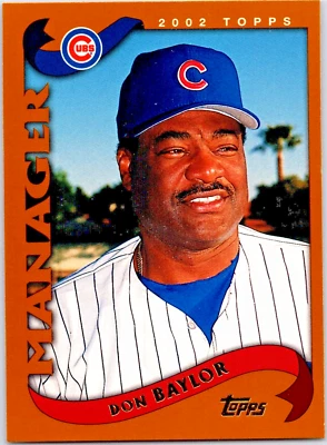 2002 Topps- Baseball #280 Don Baylor Chicago Cubs  Manager  - Image 1 of 2