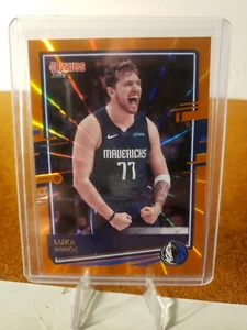 2020-2021 Donruss NBA Luka Doncic Orange Laser - Picture 1 of 2