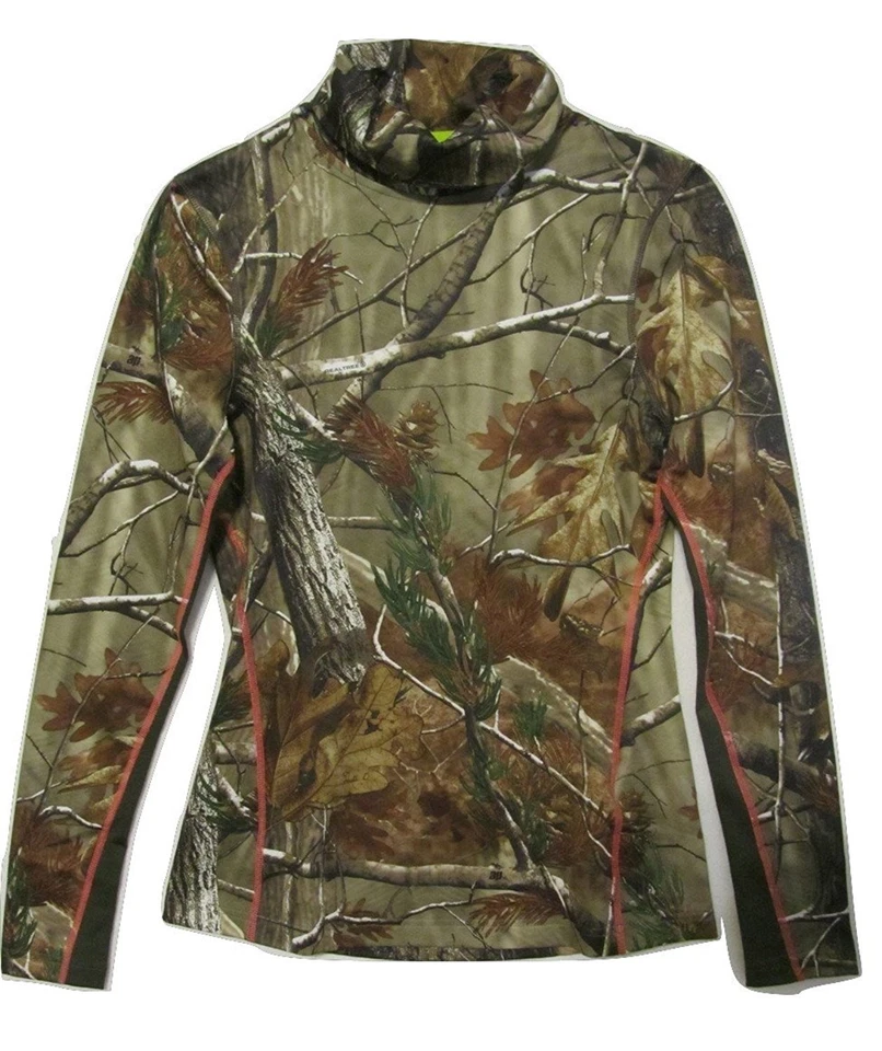 Under Armour UA 1247091 Realtree AP Women Coldgear Infrared Neck Top NEW Sz LG - Image 1 of 1