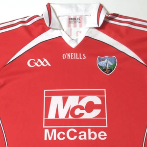 O'Neills Louth GAA An Lu Jersey Gaelic Football Red Koolite Mens XL - Picture 1 of 6