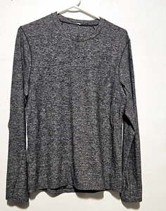 Lululemon Surge Warm Long-Sleeve Shirt Men’s Small Heather Gray - Picture 1 of 10