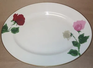 Kate spade New York Rose Park 13" Oval Platter by Lenox - Picture 1 of 3