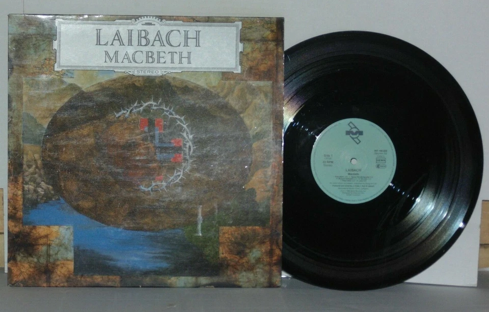 Laibach Macbeth LP 1990 Mute German VG+ Plays Well INT 146.850 STUMM70 - Image 1 of 4