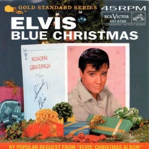 Elvis Presley - Blue Christmas/Wooden Heart (Red Vinyl 180 g) 7" 45 (Brand New) - Imagen 1 de 7