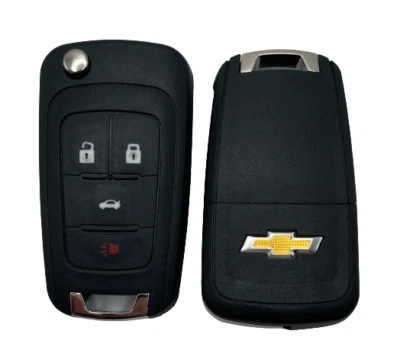 2010 - 2019 Chevrolet controle remoto flip key FOB OHT01060512 Camaro Cruze Impala Equino - Imagem 1 de 4