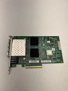QLE2564 Qlogic 4 Port 8G PCI-E 2.0 FC PX4810402-10 w/ 4 Transceivers! - Picture 1 of 7