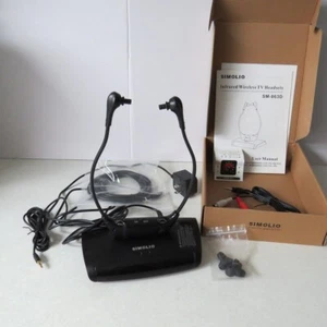 Simolio Infrared Wireless TV Headset SM-863D - Picture 1 of 4