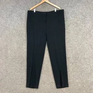Marina Rinaldi Womens Pants Size 31 Fits 2XL XXL Black Straight Business 51605 - Picture 1 of 13