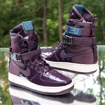 Nike SF Air Force 1 PRM Port Wine Women’s Size 7.5 Ruby Rose Custom AJ0963-600 - Image 1 of 4