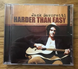 JACK SAVORETTI - Harder Than Easy - CD 2009 - US *Part of BUY ANY 3 FOR 2 OFFER - Bild 1 von 3