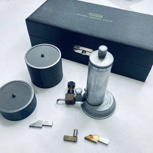 Greist Fairfield Micro Height Gage 0-2” 1 & 2” Risers, Carbide Scribes - RARE - Picture 1 of 17