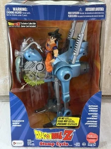 Dragon Ball Z STOMP CYCLE w/ GOKU figure NEW DBZ Irwin Toy Funimation Rare NIB - Picture 1 of 9