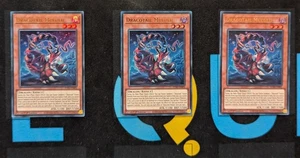 JUSH-DE005 Dracotail Mululu x3 Ultra Rare 1. Auflage YuGiOh Playset - Bild 1 von 4