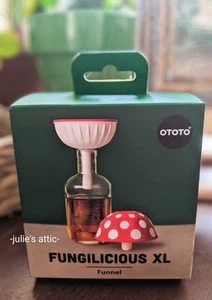 OTOTO Magic Mushroom XL - Foldable Kitchen Funnel Pour with Ease - NEW in Box - Picture 1 of 10