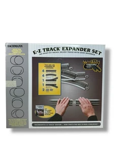 Bachmann HO Scale EZ-Track Nickel Silver Layout Expander Track Set LNIB #44594 - Bild 1 von 4