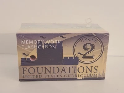 Classical Conversations Foundations Memory Work 2019 Flashcards Cycle 2 - Image 1 of 4