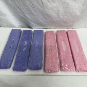 Pack de 6 diademas Mary Kay rosa y púrpura nuevas en paquete - Imagen 1 de 3