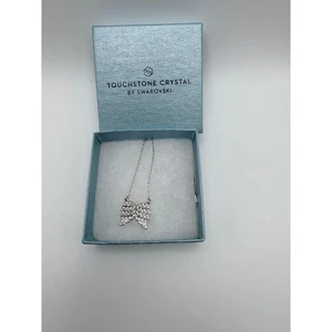 Touchstone Crystal by Swarovski Engelsflügel Halskette silberfarben - Bild 1 von 2