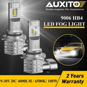 AUXITO 9006 HB4 LED Fog Light Bulbs 6500K for Lexus LS430 LS460 GS350 GS430 2pc - Imagen 1 de 10