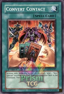 1st Ed Convert Contact TAEV-EN047 Yugioh - Picture 1 of 1