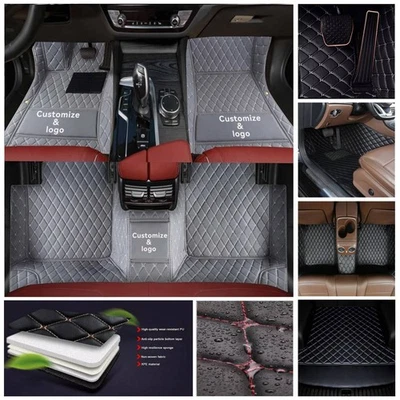 Fit For Nissan Car Floor Mat Cargo Liner Trunk Carpet New Rug Pad PU Waterproof Foto 1 de 4