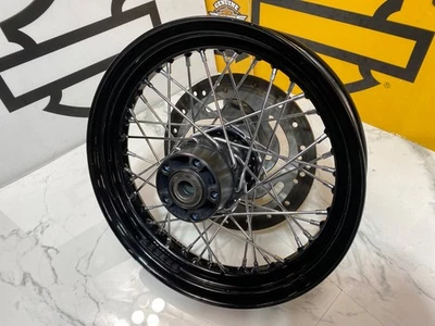 OEM Harley 08-25 Softail Heritage Deluxe 40 Spoke Laced Rear Wheel 16X3 - Image 1 of 4