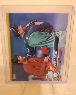 Serie Topps Update 2018-Shohei Ohtani, Ichiro Suzuki #US153 Japan's Finest (RC) Foto 1 de 2