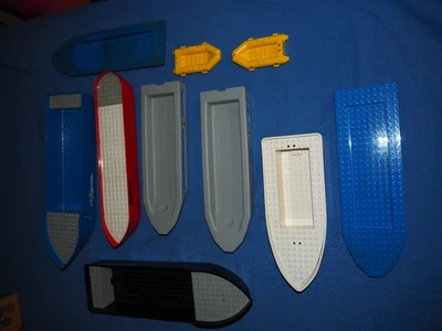 LEGO_  Konvolut Schiffe_ Schiffsrumpfe_ Rumpf_ Boot_ Schlauchboote..... - Bild 1 von 2