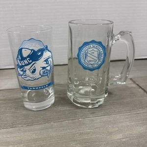 Taza de cerveza y vaso de tarheels UNC de colección de la Universidad de Carolina del Norte - Imagen 1 de 13