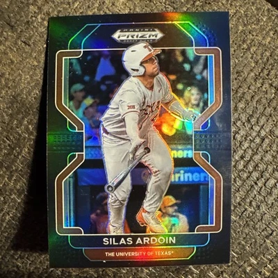Silas Ardoin 2022 Prizm Draft Picks Black Prizm #PDP107 Texas -Orioles - Image 1 of 2