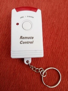 Spare Keyring IR Wireless Motion Sensor Alarm Remote Control with Fitted Battery - Picture 1 of 5