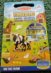 Take Along Magnetic Jigsaw Puzzles - On the Farm - Picture 1 of 4